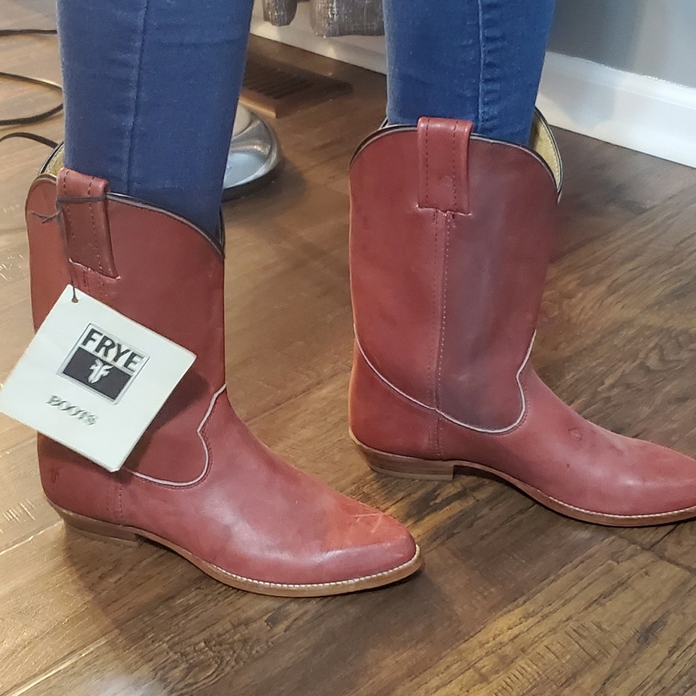 NWT FRYE harness boots size 6.5 - Picture 3 of 7